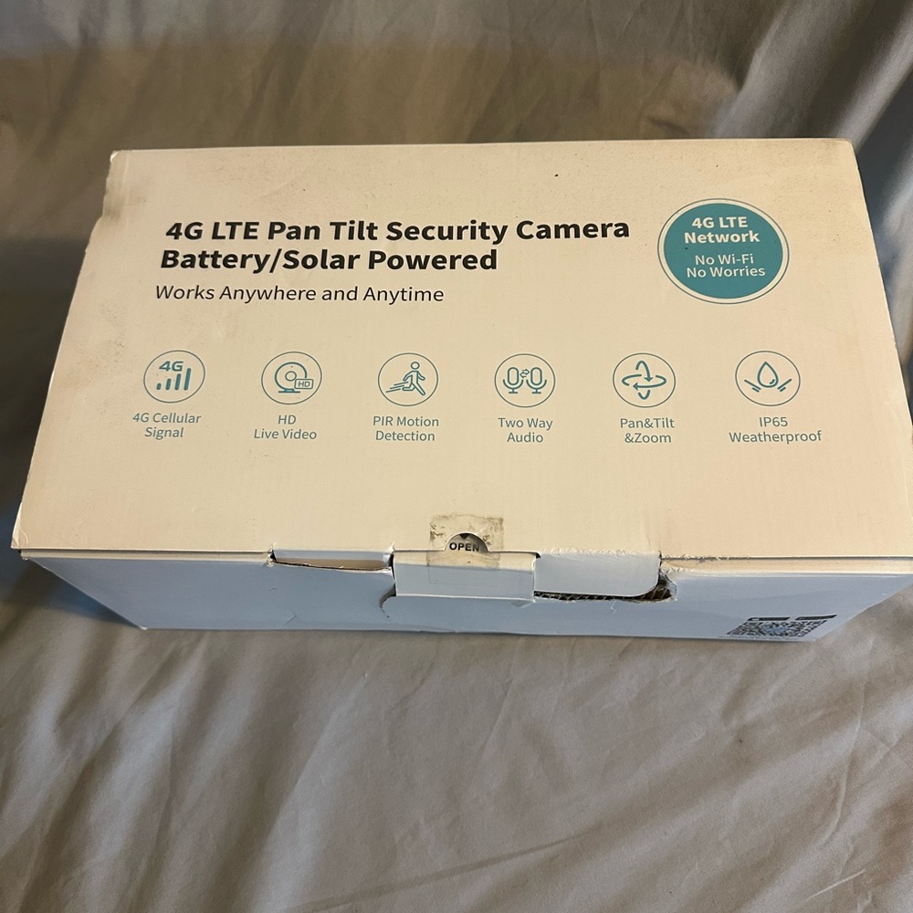 4G LTE Security Camera Battery/Solar Powered